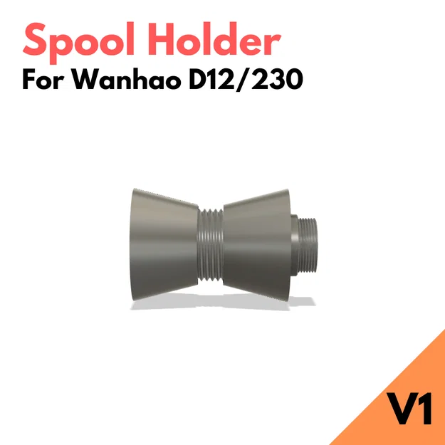 Giá đỡ cuộn nhựa cho Wanhao D12 - Tự in phụ kiện nâng cấp cực chất - Image 1