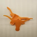 Hộp đựng đồ 3D hình đầu bò Texas Longhorns độc đáo - Thumbnail 1