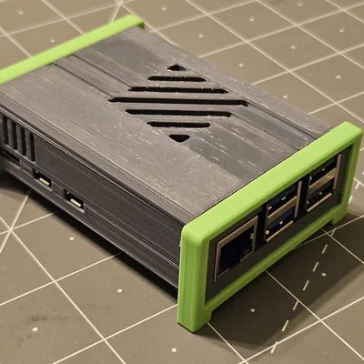 Vỏ Raspberry Pi 5 không cần ốc (Screwless Raspberry Pi 5 case)