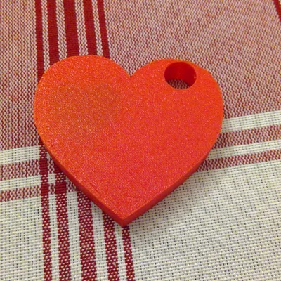Mô hình trái tim hai màu xinh xắn in 3D cho dịp Valentine
