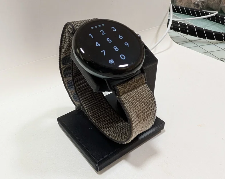 Đế sạc Pixel Watch & Apple Watch (hợp dây textile) - Image 1
