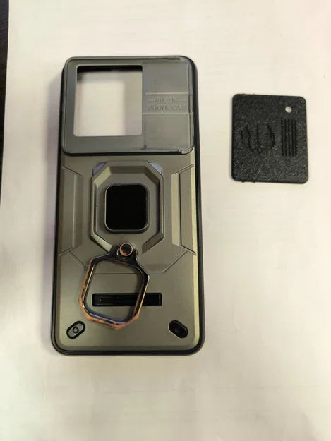 Nắp trượt bảo vệ camera ốp lưng Xiaomi 13T (thiết kế in 3D) - Image 2