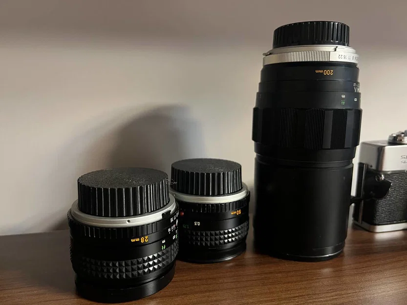 Nắp trong ống kính Minolta Rokkor (Minolta Rokkor Inner Lens Cap) - Image 1