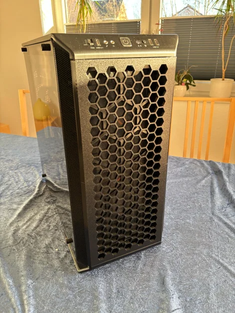 Mặt trước 3D dạng tổ ong cho thùng máy be quiet! Dark Base 700 - Image 1