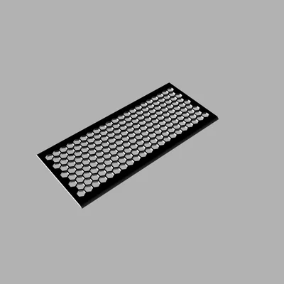 Mặt trước 3D dạng tổ ong cho thùng máy be quiet! Dark Base 700