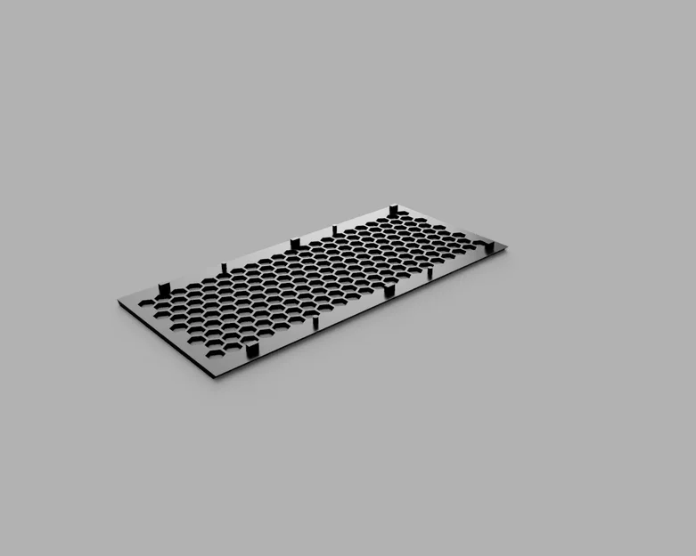 Mặt trước 3D dạng tổ ong cho thùng máy be quiet! Dark Base 700 - Image 3