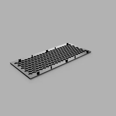 Mặt trước 3D dạng tổ ong cho thùng máy be quiet! Dark Base 700