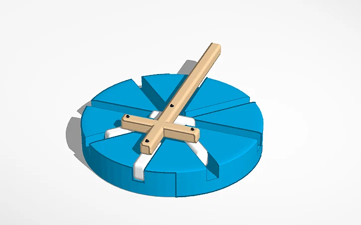 Mô hình tay quay cơ học Elliptical Crank in 3D thú vị - Image 1
