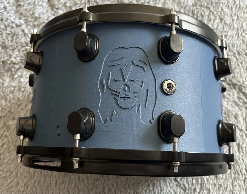 Snare Drum 8" x 14" kiss symbole - Image 1