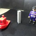 Tủ ngăn kéo đựng vớ gỗ thông hiện đại scale Playmobil 1:24 & nhà búp bê 1:12 - Thumbnail 3