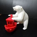 Gấu Bắc Cực Mập – Tương Thích Playmobil (Diorama) - Thumbnail 2