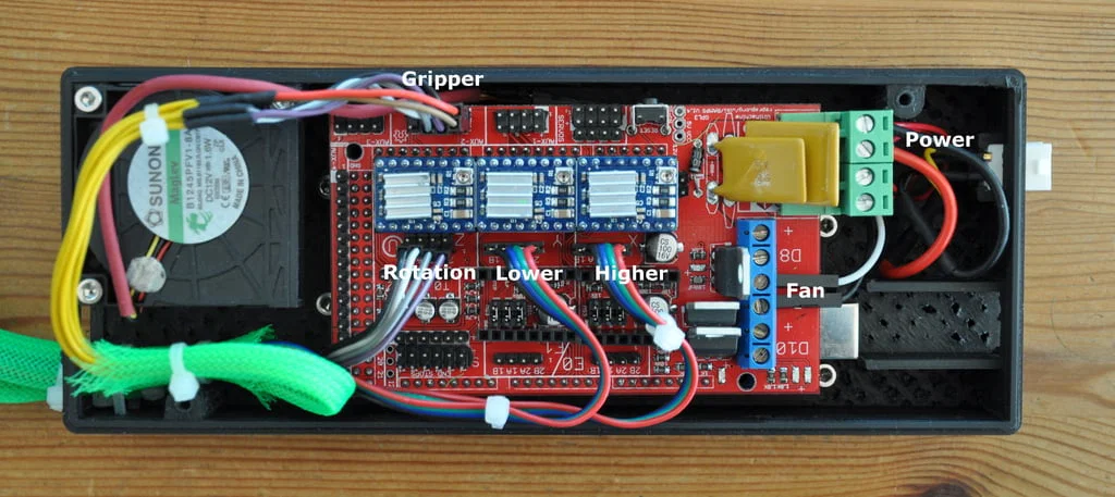 RobotArm – Cánh tay robot in 3D (Arduino Mega + RAMPS 1.4) - Image 54
