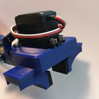 Đế kẹp 3D cho cánh tay Robot dùng Servo MG995/MG996
