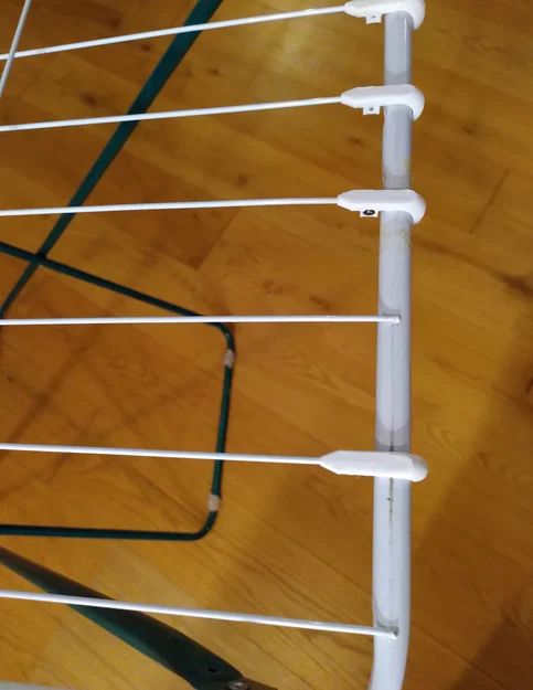 Kẹp sửa dây bị tuột khỏi khung giàn phơi (Repair clamp for drying rack wire) - Image 8