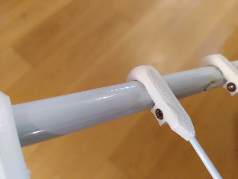 Kẹp sửa dây bị tuột khỏi khung giàn phơi (Repair clamp for drying rack wire) - Image 9