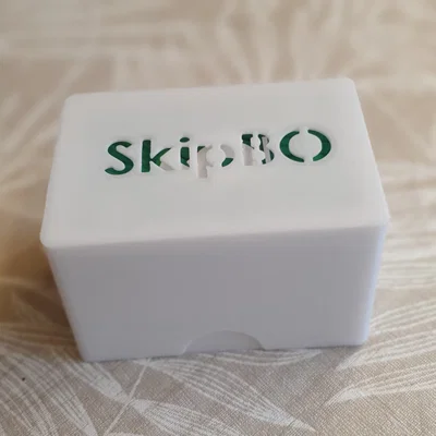 Hộp đựng bài Skipbo in 3D: Bảo quản thẻ bài gọn gàng, bền bỉ