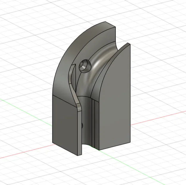 Giá treo tường cho thanh mở cửa gác mái (Loft/Attic opener rod wall holder) - Image 3