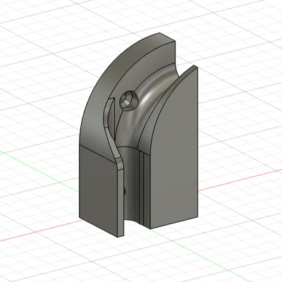 Giá treo tường cho thanh mở cửa gác mái (Loft/Attic opener rod wall holder)