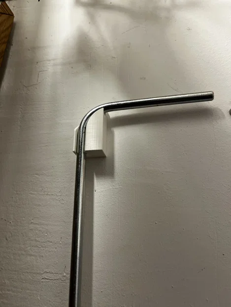 Giá treo tường cho thanh mở cửa gác mái (Loft/Attic opener rod wall holder) - Image 5