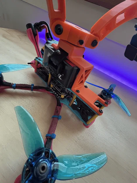 Ngàm gắn GoPro xoay cho drone FPV - Tự in 3D cực chất - Image 3