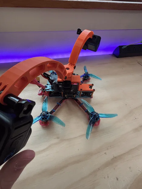 Ngàm gắn GoPro xoay cho drone FPV - Tự in 3D cực chất - Image 4