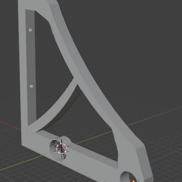 Giá treo cuộn nhựa in 3D 2 cực (Two Pole Filament Stand) DIY