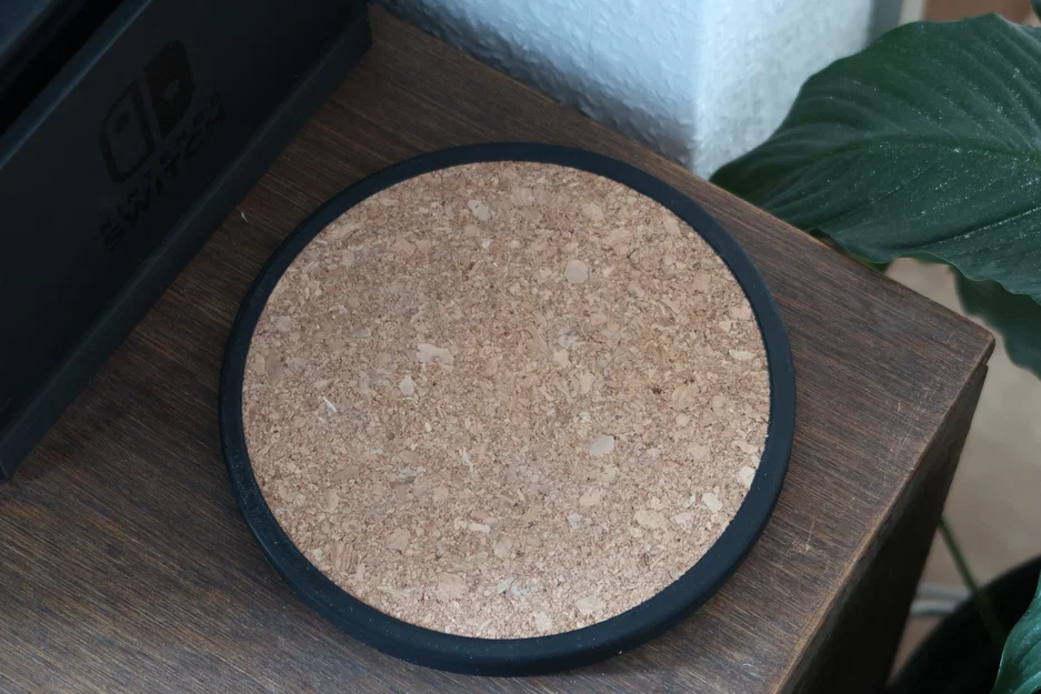 Miếng Lót Chậu Cây Cork Nhúng Sẵn (Cork Plant Coaster) - Image 4