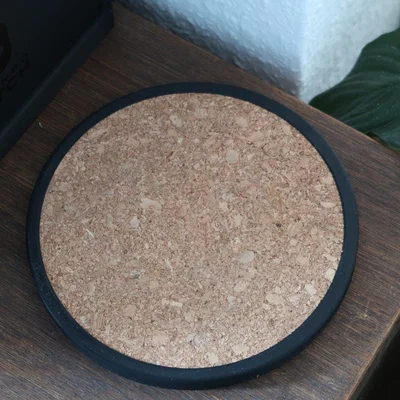 Miếng Lót Chậu Cây Cork Nhúng Sẵn (Cork Plant Coaster)
