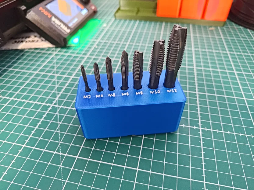 Hộp Gridfinity đựng mũi taro (Gridfinity Tap Tool Storage) - Image 1