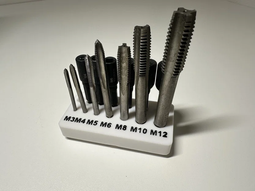 Khay Gridfinity đựng Tap Tool & Socket Bit (Parametric) - Image 1