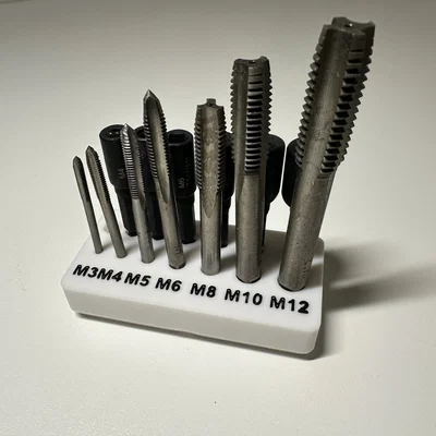Khay Gridfinity đựng Tap Tool & Socket Bit (Parametric)