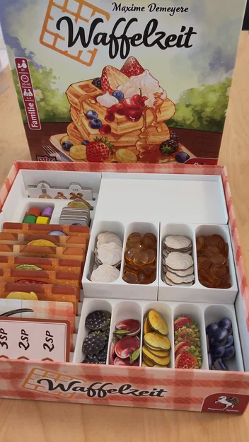 Insert/Organizer cho Waffelzeit / Waffle Time (Boardgame Insert) - Image 3