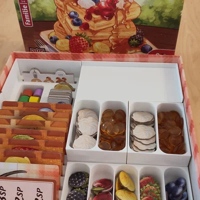 Insert/Organizer cho Waffelzeit / Waffle Time (Boardgame Insert)
