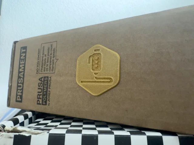 Nắp bấm khớp bịt lỗ hộp Prusament (Prusament Box Hole Snap Cover) - Image 3