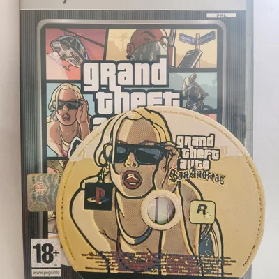 GTA San Andreas - Đĩa PS2 - HueForge