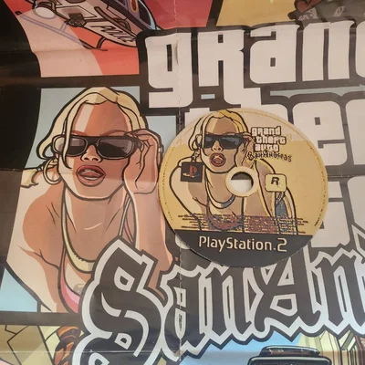 GTA San Andreas - Đĩa PS2 - HueForge