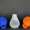 Bình hoa mini đa giác Polygonal Vase: In 3D dễ dàng không cần support - Thumbnail 2