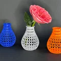 Bình hoa mini đa giác Polygonal Vase: In 3D dễ dàng không cần support - Thumbnail 6
