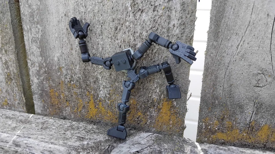Mô hình Robot mini Bot-13: Đồ chơi in 3D khớp nối linh hoạt - Image 2