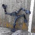 Mô hình Robot mini Bot-13: Đồ chơi in 3D khớp nối linh hoạt - Thumbnail 2