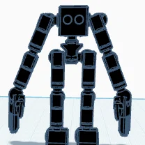 Mô hình Robot mini Bot-13: Đồ chơi in 3D khớp nối linh hoạt