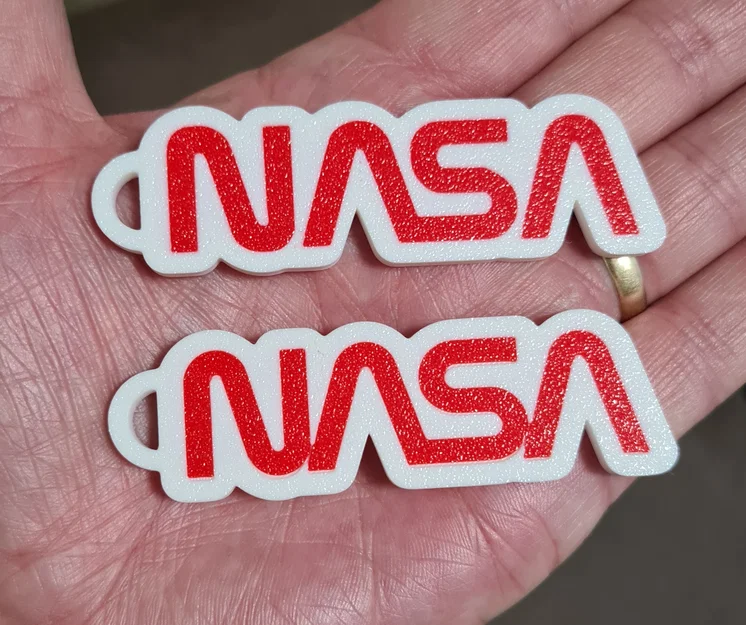 Tag logo NASA Worm cho AMS hoặc MMU - Image 1