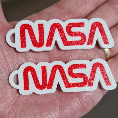 Tag logo NASA Worm cho AMS hoặc MMU