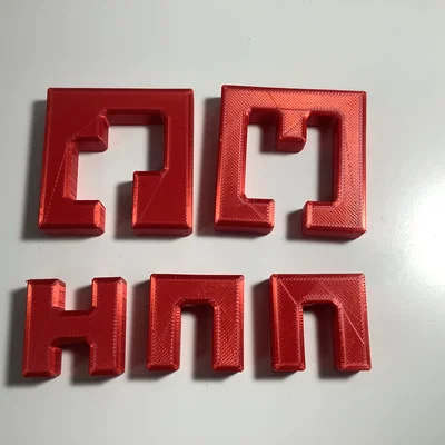 Đồ chơi xếp hình trí tuệ 3D Interlocking Puzzle cấp độ 10
