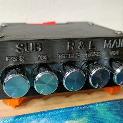 Hộp (Box) cho mạch ampli 2.1