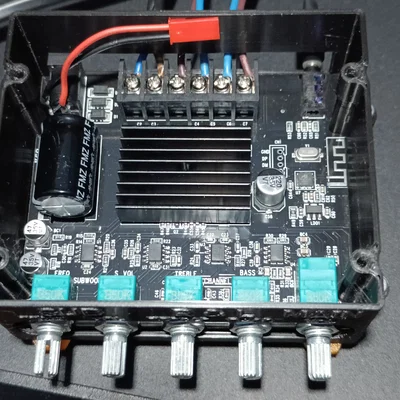 Hộp (Box) cho mạch ampli 2.1