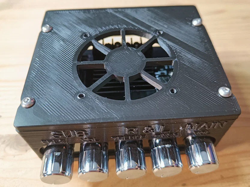 Hộp (Box) cho mạch ampli 2.1 - Image 5