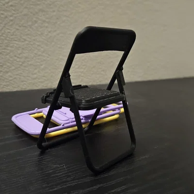 Giá đỡ điện thoại ghế xếp gọn (Folding Chair Phone Stand)