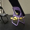 Giá đỡ điện thoại ghế xếp gọn (Folding Chair Phone Stand) - Thumbnail 5