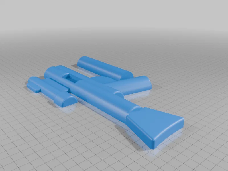 Súng Blaster Bắn Tỉa LEGO Phóng To (Scaled Up Lego Sniper Blaster Rifle) - Image 5
